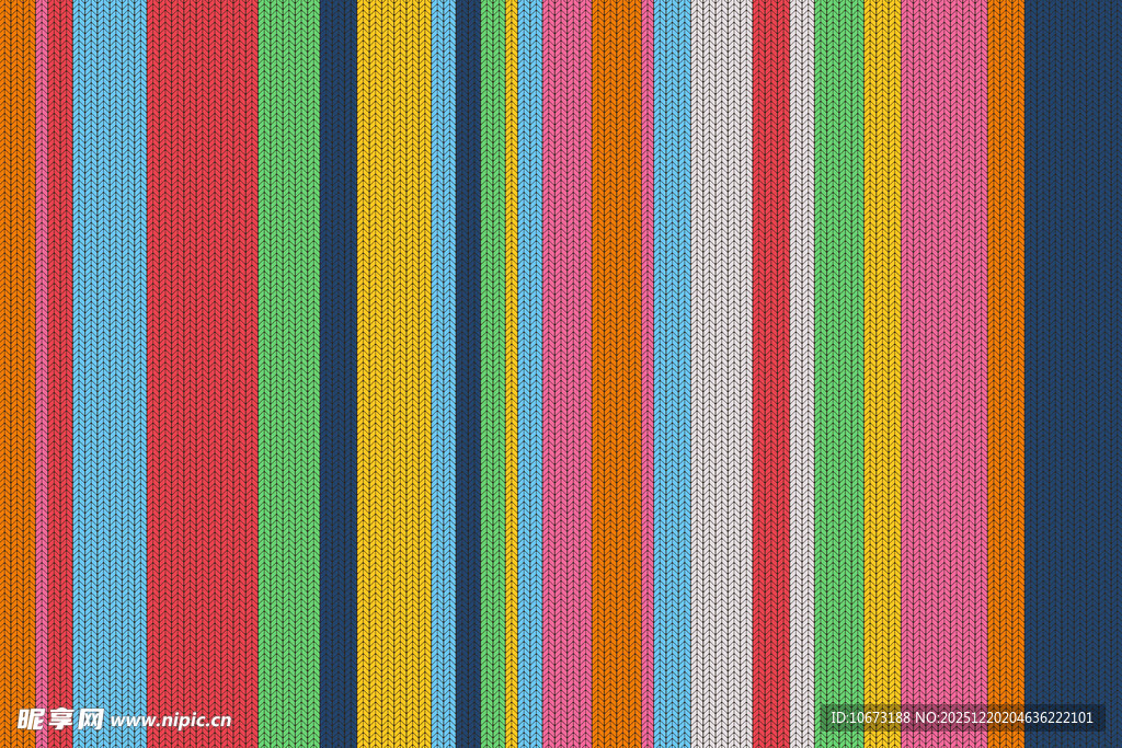 多彩竖条纹图案背景