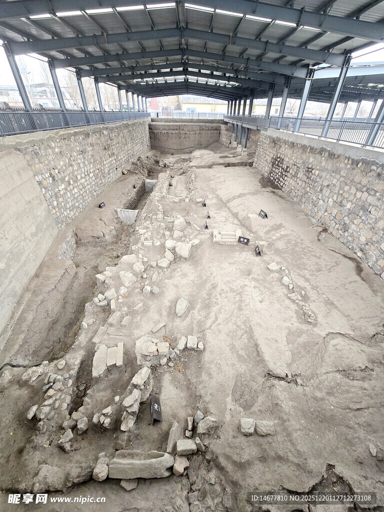 晋阳古城四号建筑基址