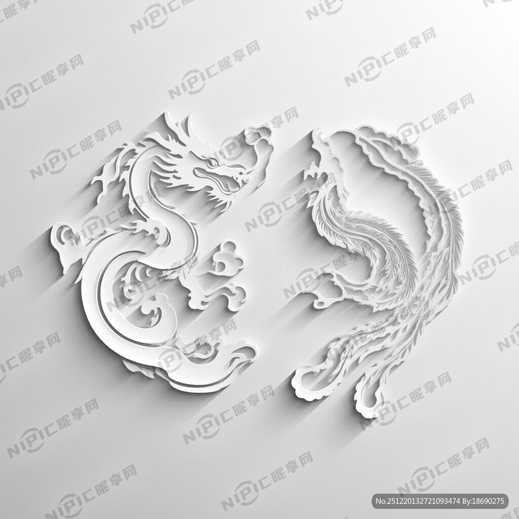 龙凤呈祥现代设计风格