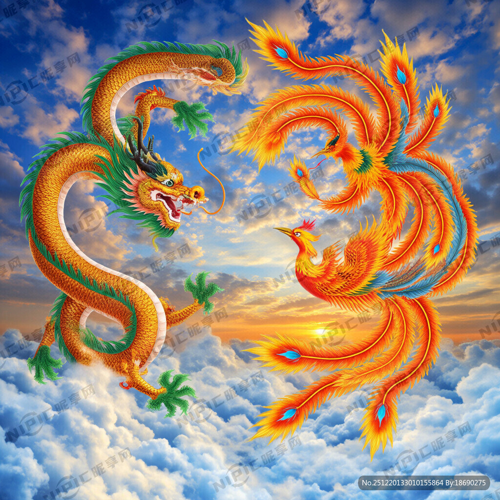 龙凤呈祥 龙飞凤舞