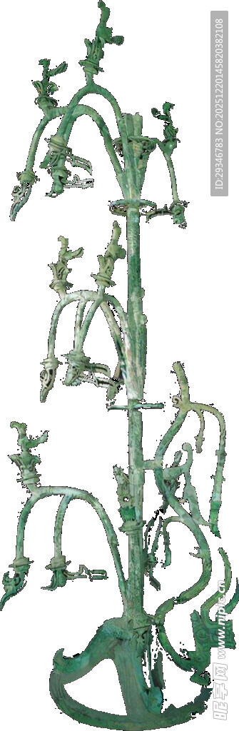 青铜神树   三星堆