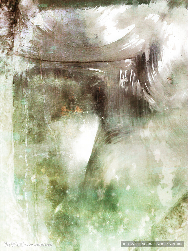 梦幻朦胧的自然景象画面