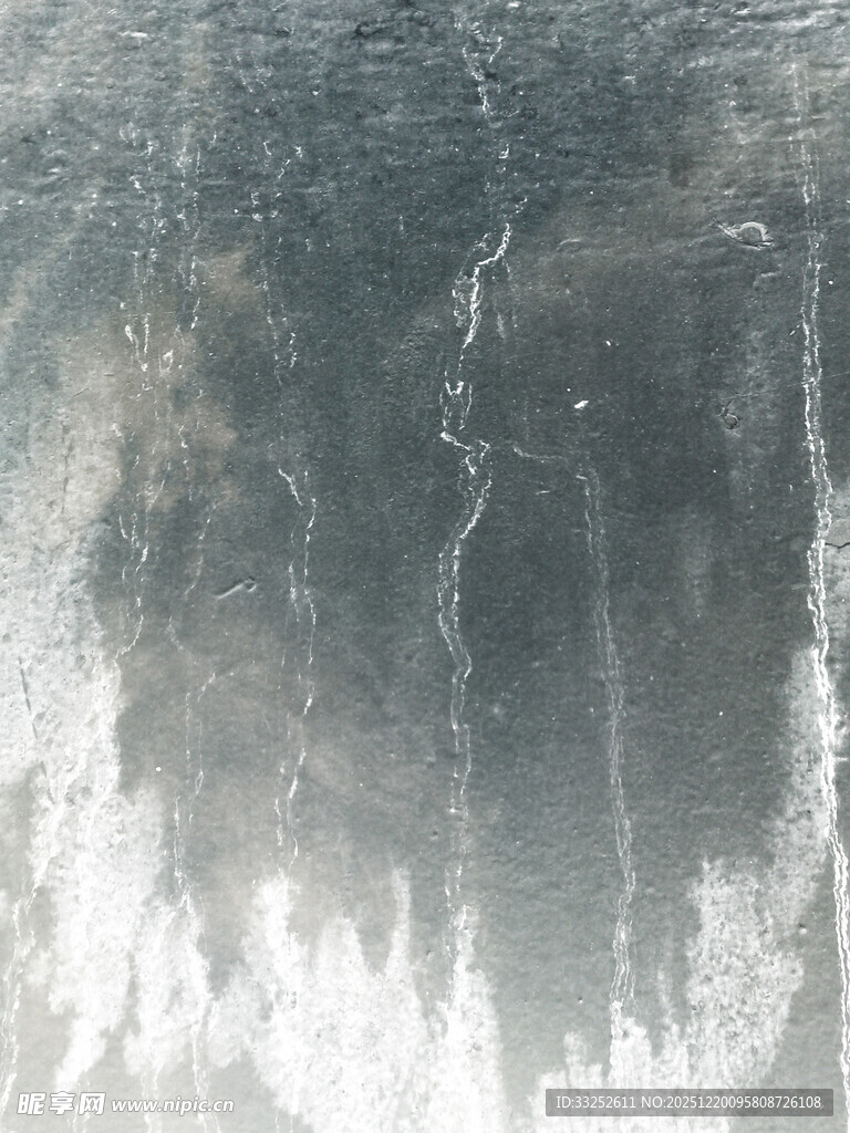 水墨风格瀑布景观