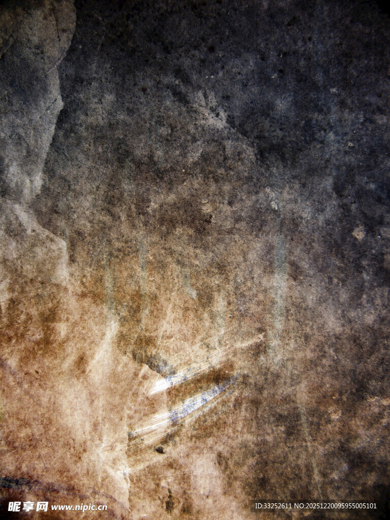 粗糙斑驳的岩石纹理