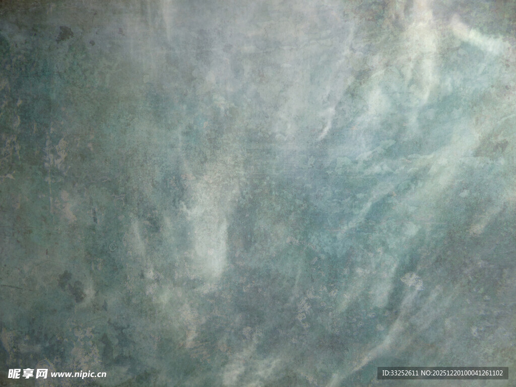 蓝绿色纹理抽象背景图