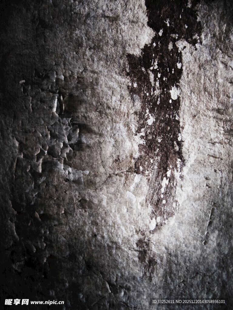 粗糙斑驳的墙面纹理
