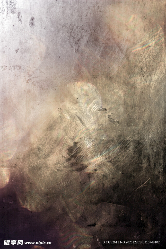 抽象艺术风格的朦胧画面