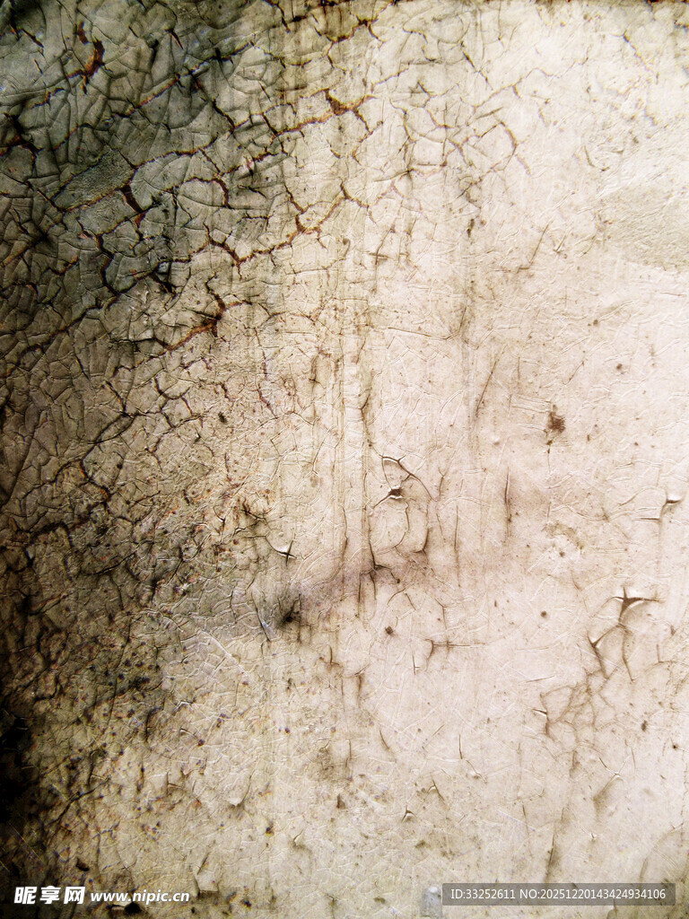 斑驳陈旧墙面纹理