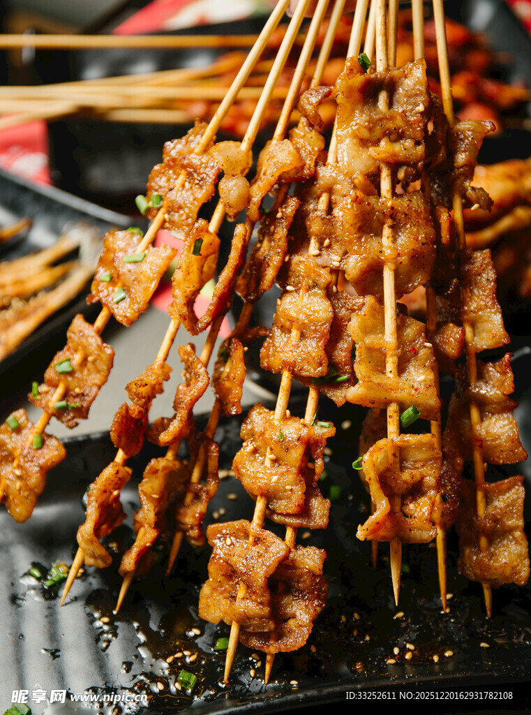 美味烤串诱人呈现