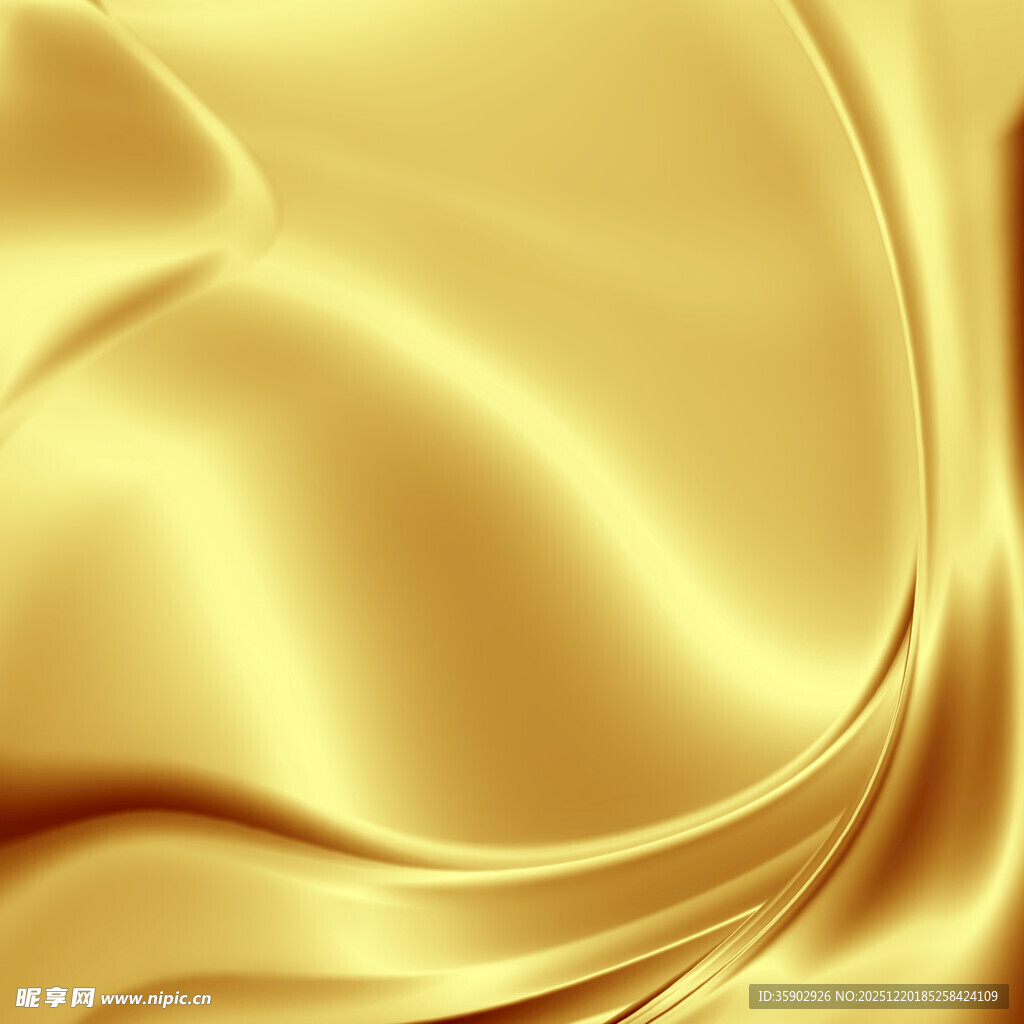 金色丝绸纹理背景