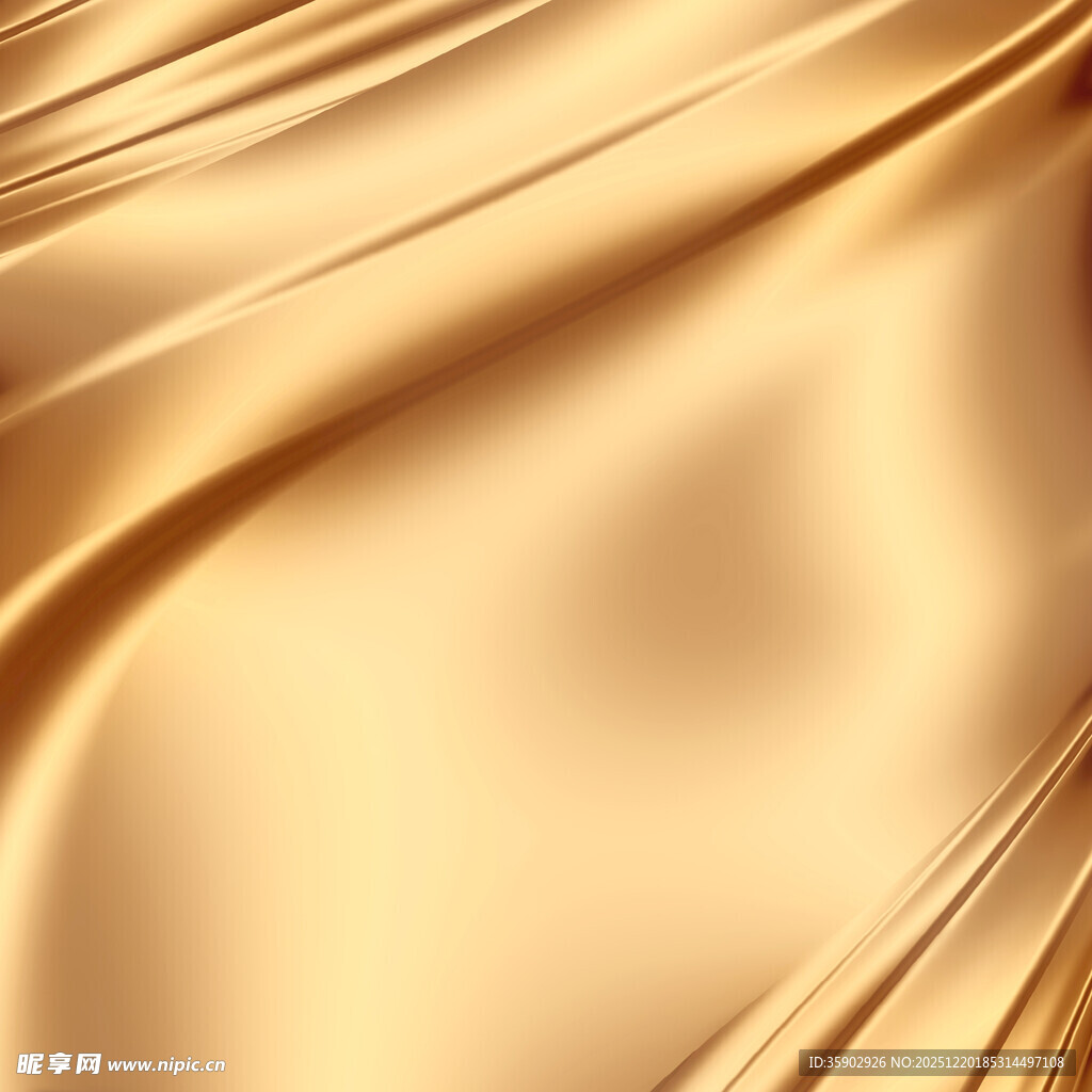 金色丝绸纹理背景