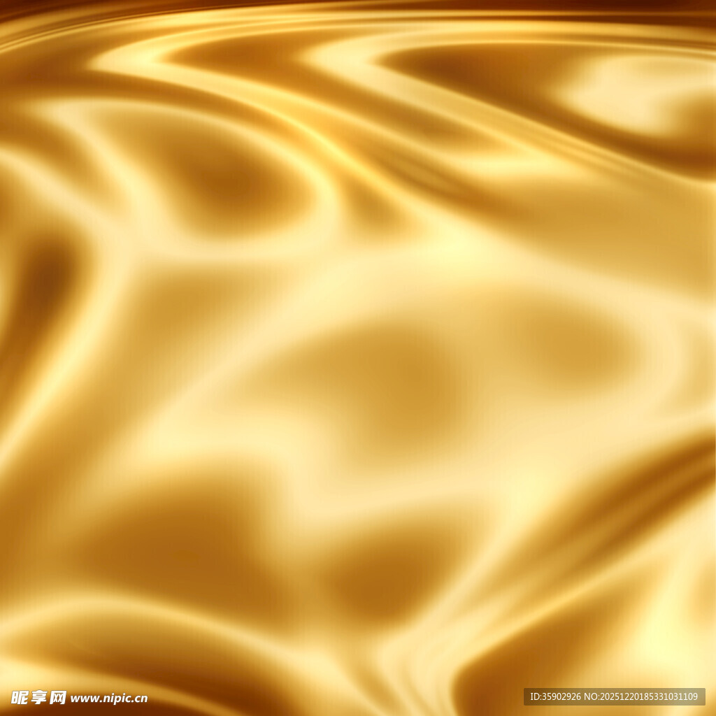 金色绸缎纹理