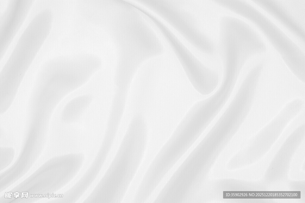 白色丝绸纹理背景图