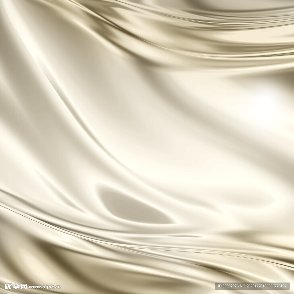 米白色丝绸纹理背景图