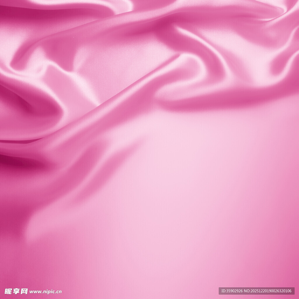 粉色丝绸纹理特写