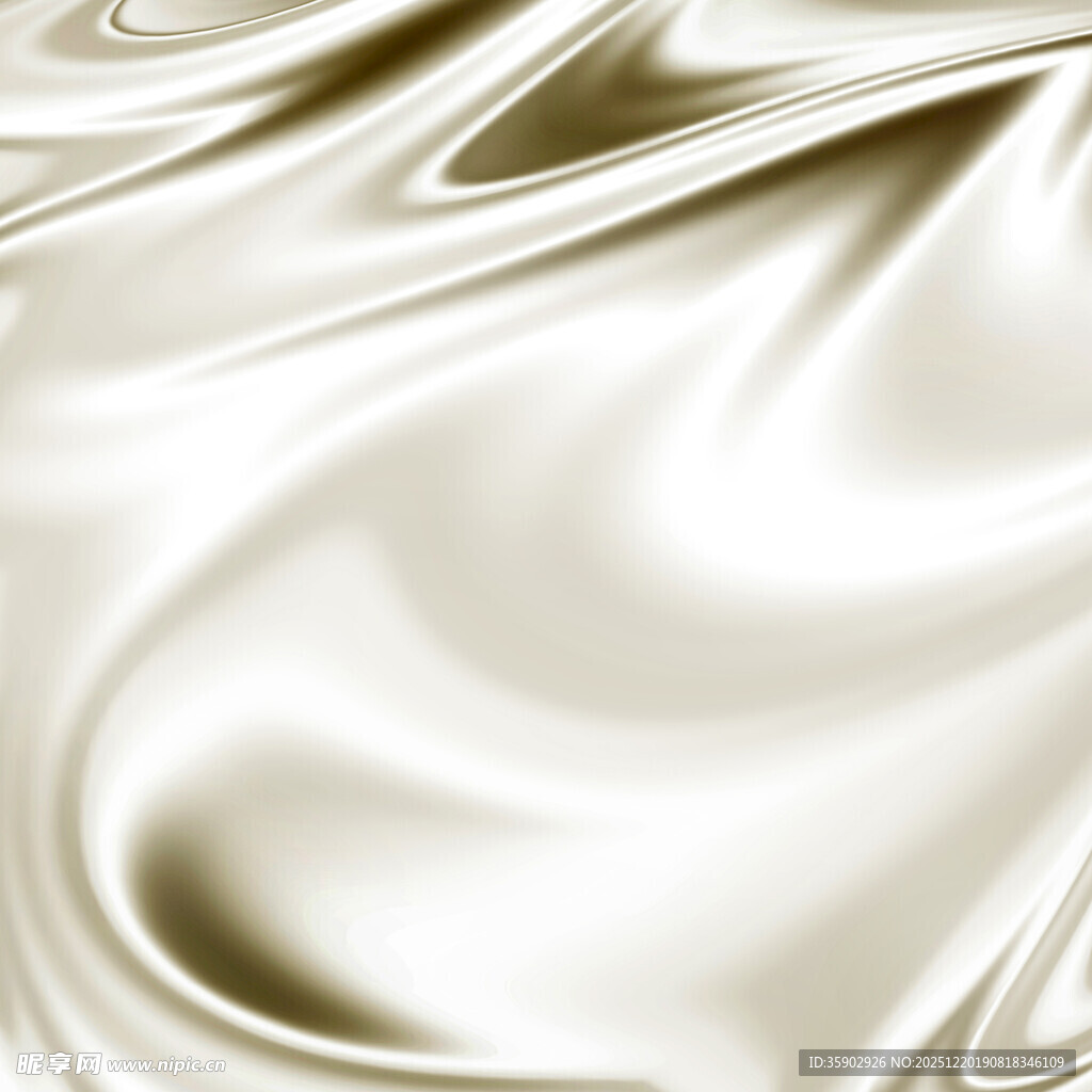 丝滑质感的白色绸缎纹理