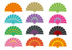 折扇图案