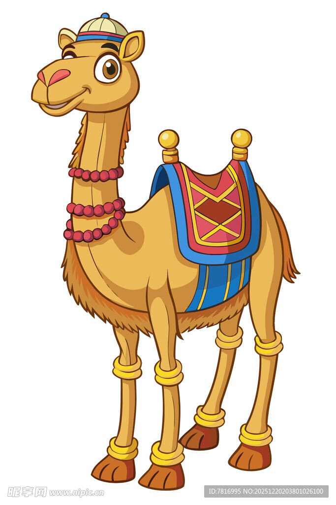 卡通骆驼形象