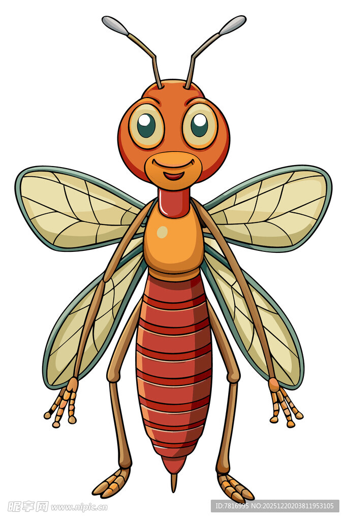 可爱卡通蚂蚁形象