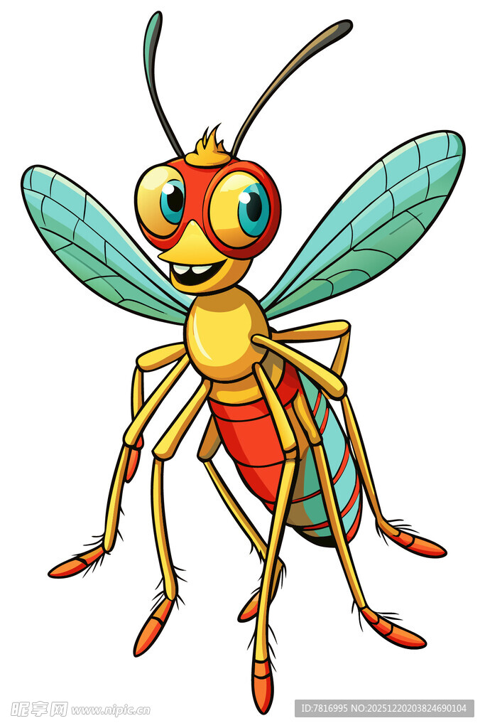 可爱卡通小蜂形象