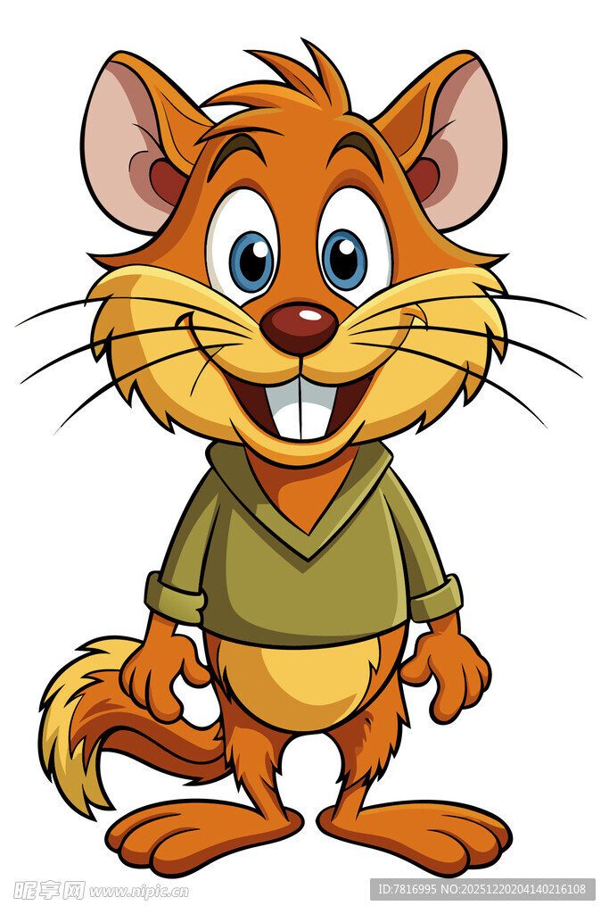 可爱卡通老鼠形象