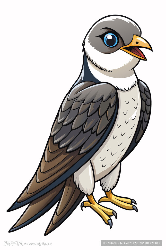 可爱卡通燕子形象