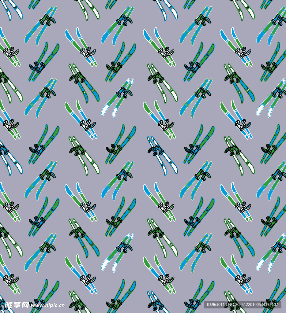 多彩蜻蜓图案无缝背景