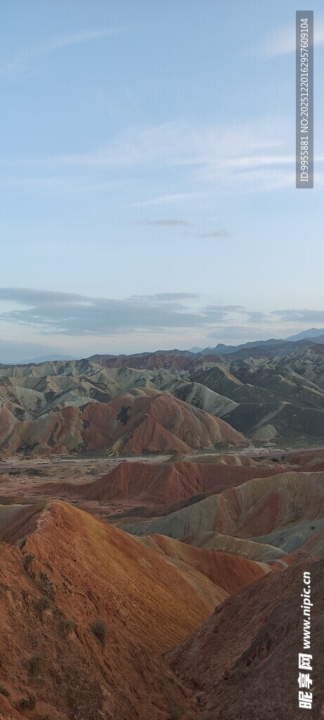 甘甘肃青海环线壮丽丹霞地貌景观