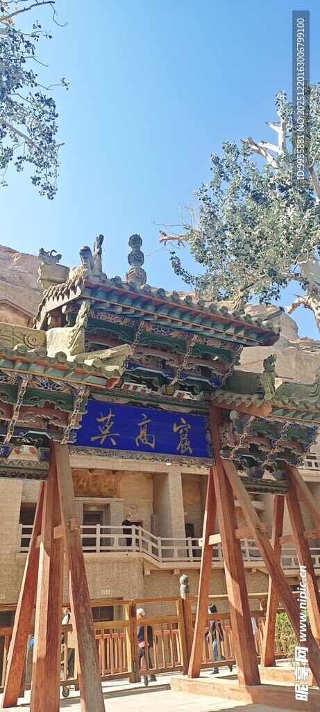 甘肃青海环线古建施工场景