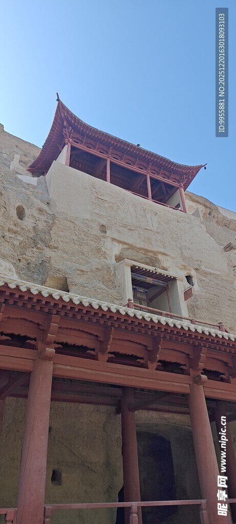 甘肃青海环线古老城楼建筑风貌