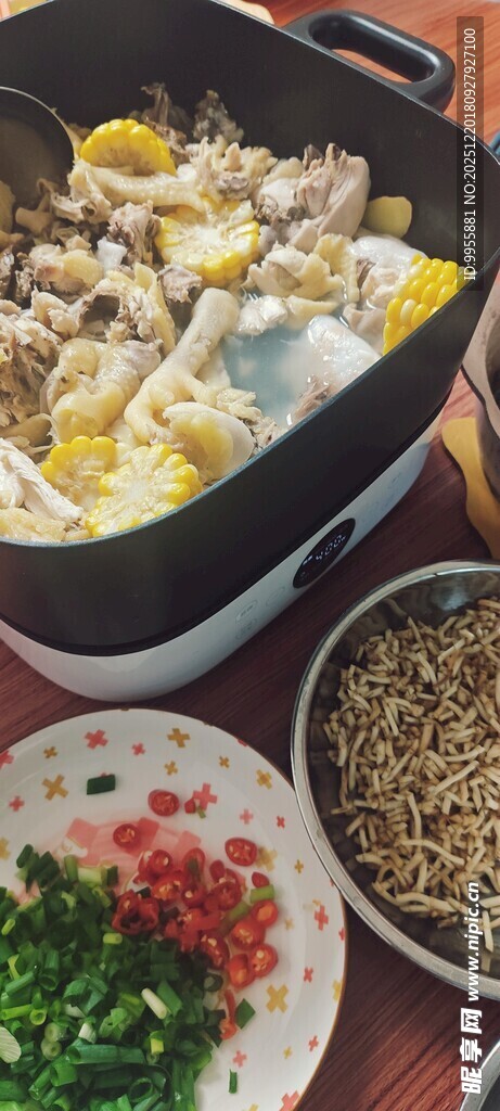 美食美味美味菜肴制作场景