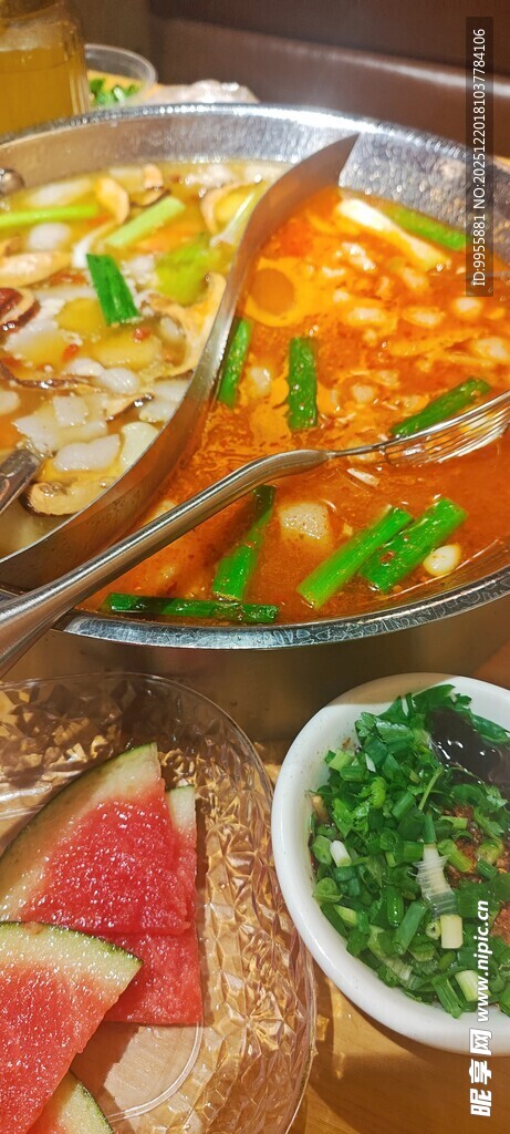 美食美味丰盛火锅美食拼盘