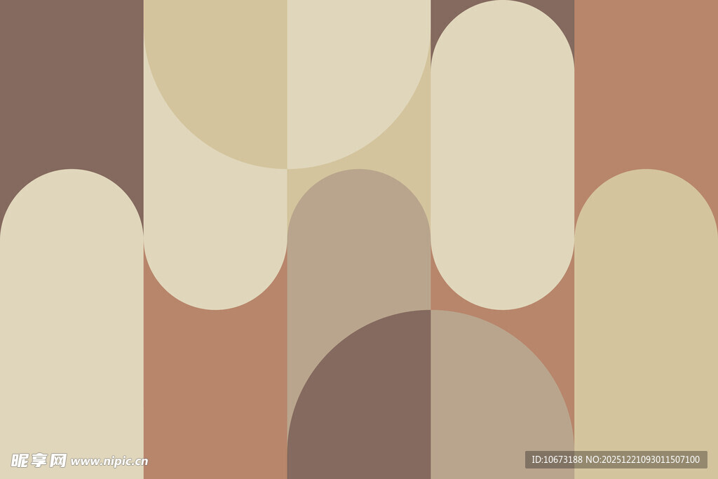 抽象几何色块背景图案