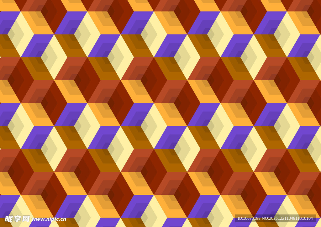 几何彩色拼接图案纹理