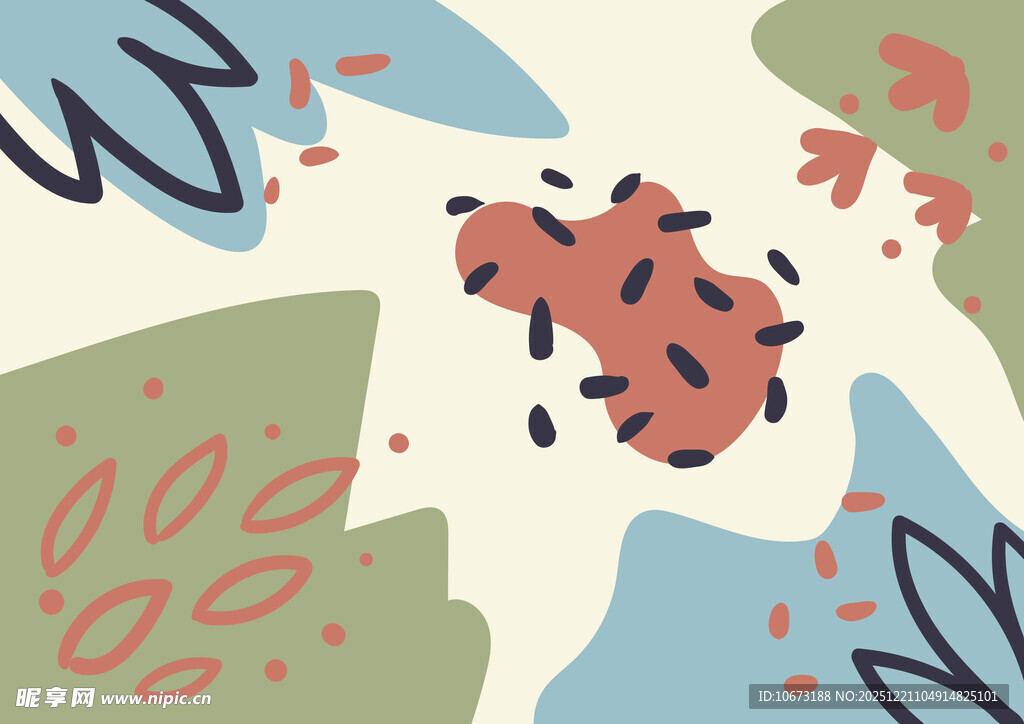 抽象几何图案背景图