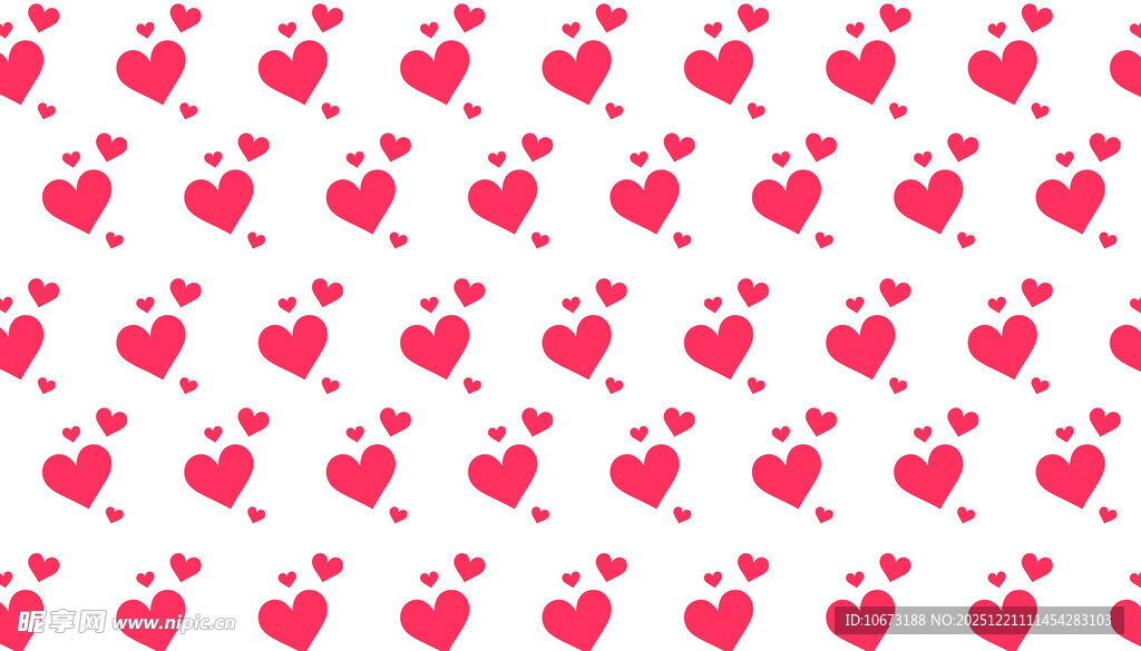 心形图案背景纹理