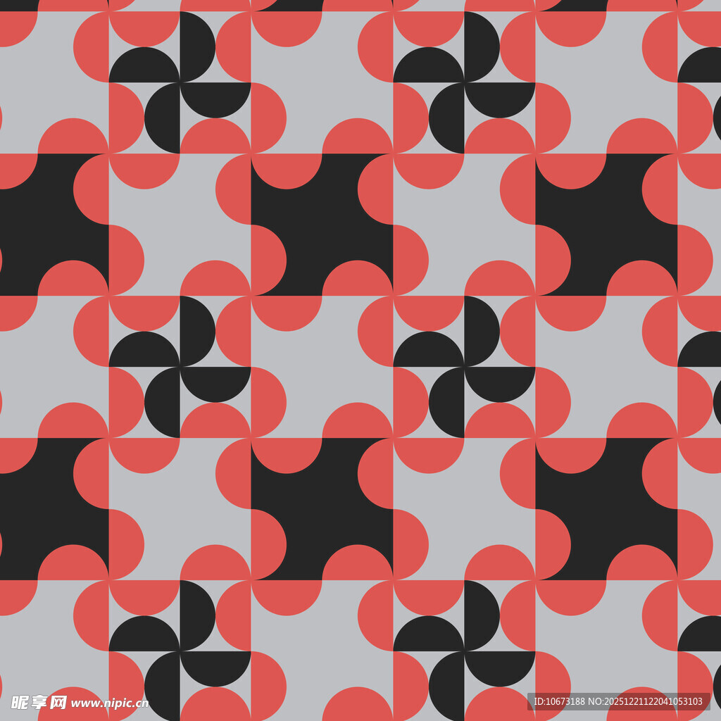 几何图案无缝拼接背景