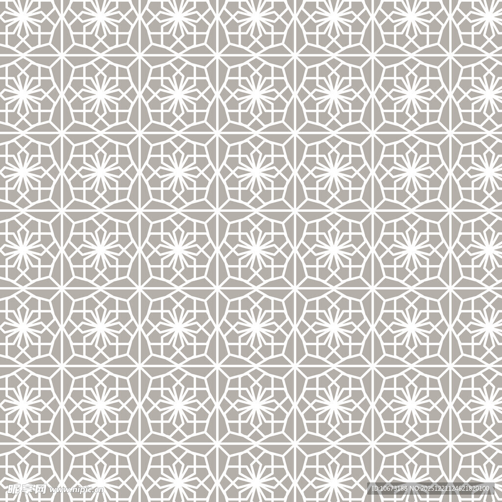 几何花纹无缝图案背景