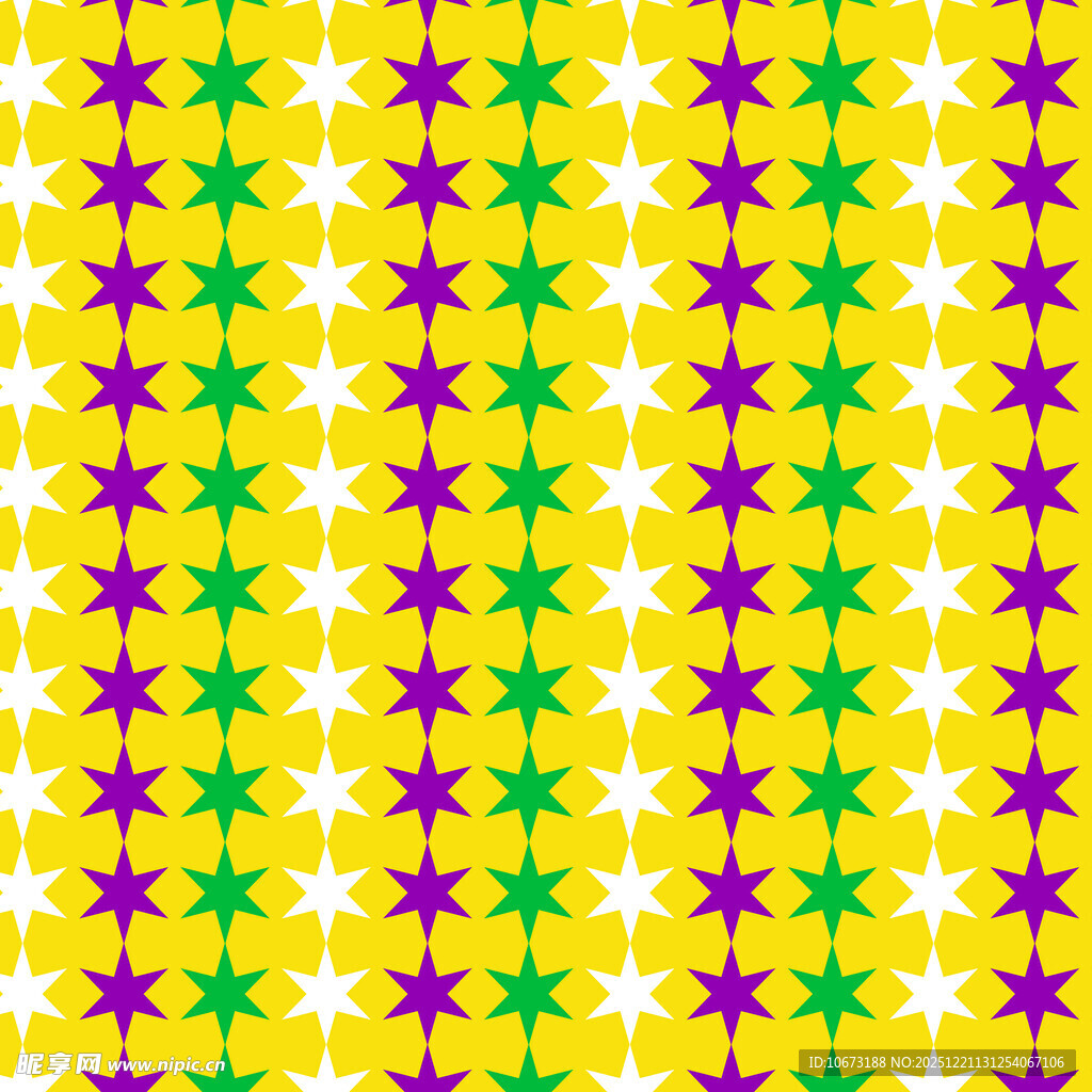 多彩星星图案背景