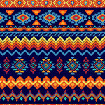 民族风几何图案纹理
