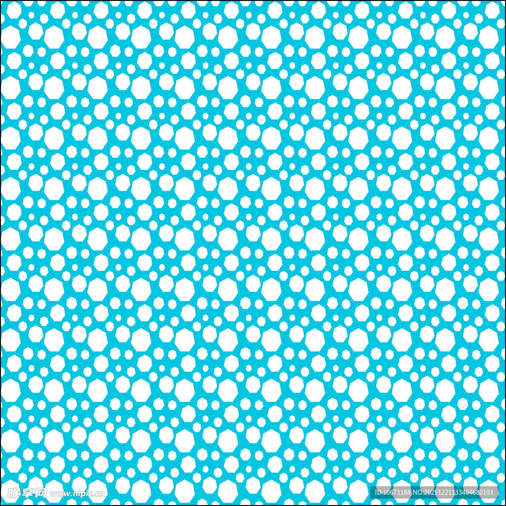 蓝白几何图案背景纹理