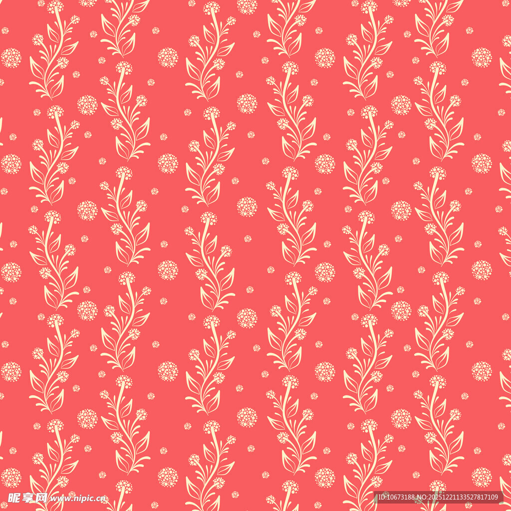 粉色花卉纹理背景图案