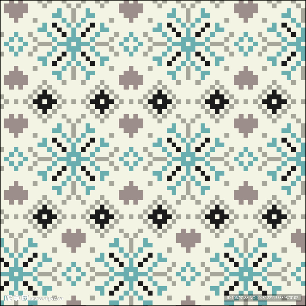 几何图案花纹背景图