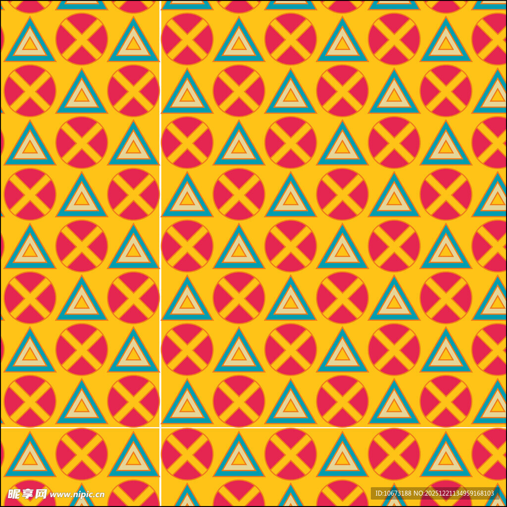 几何三角形图案背景纹理