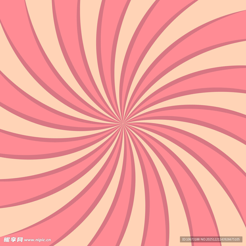 粉色旋涡条纹背景图案
