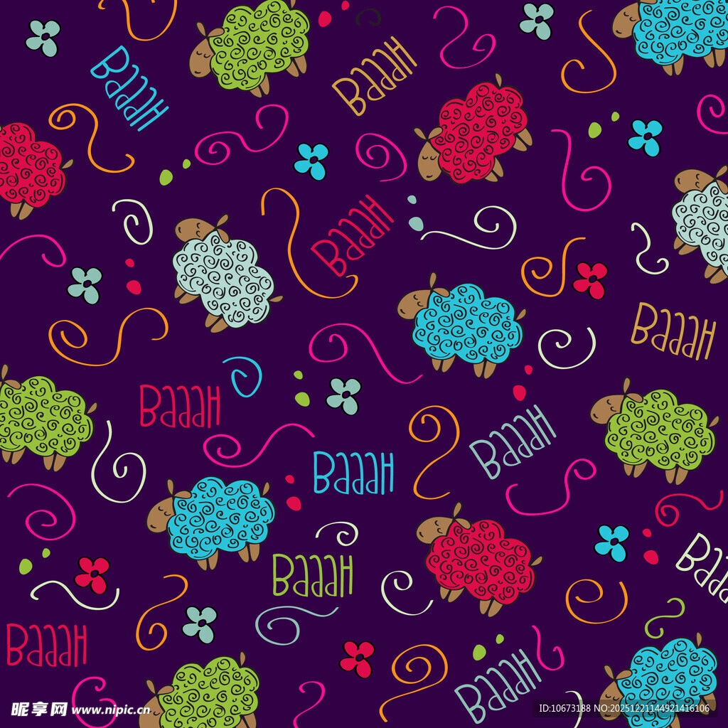 多彩葡萄图案背景纹理