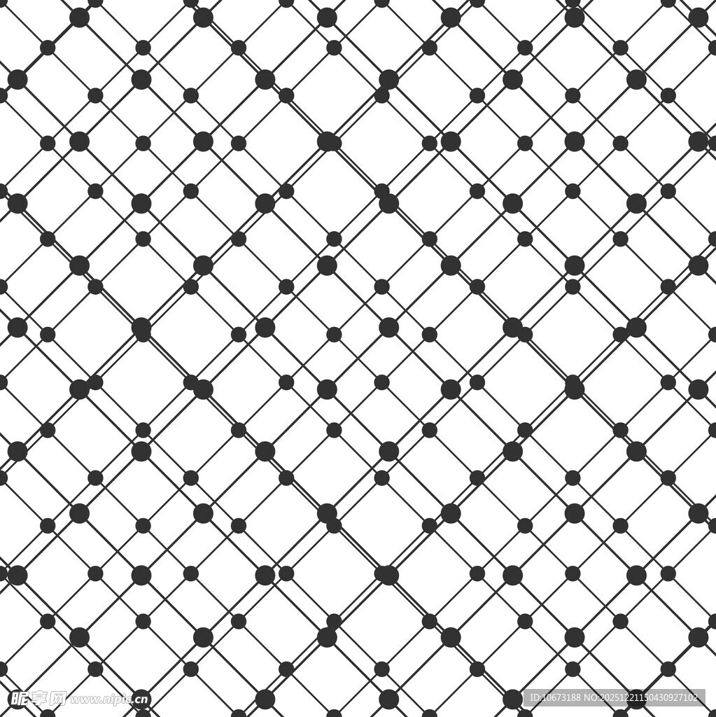 黑白几何网格图案背景