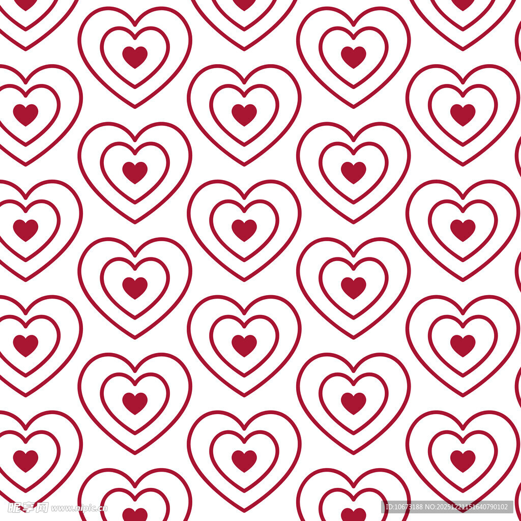 心形图案背景