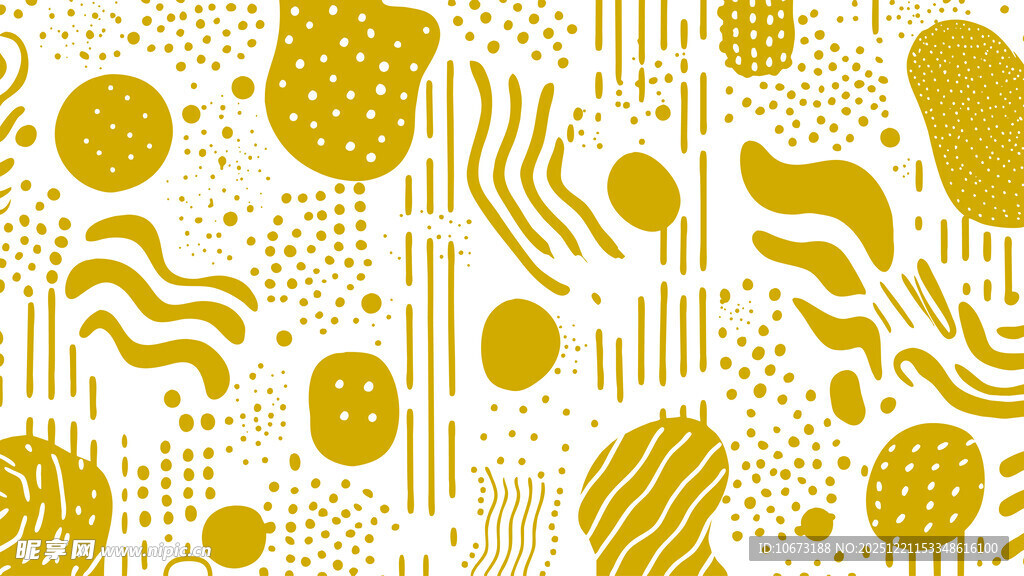 金色几何图案背景纹理