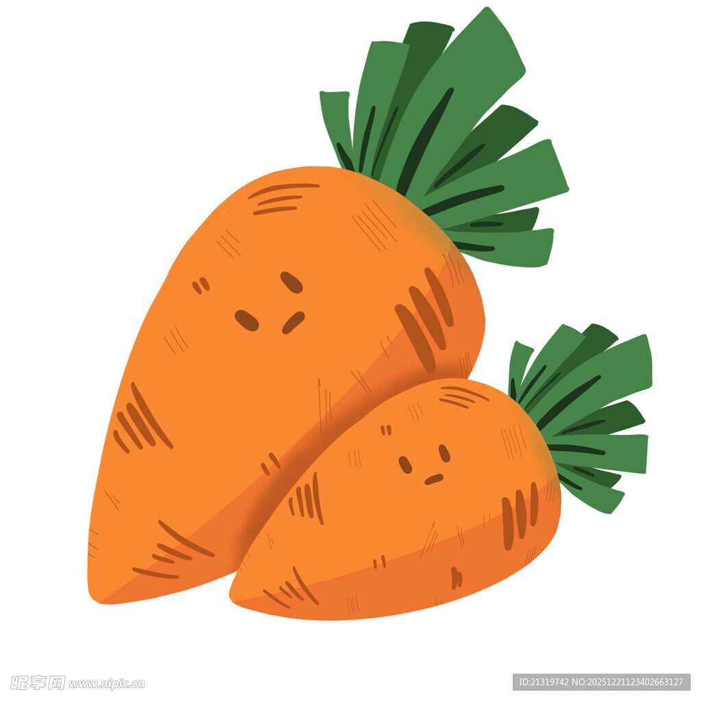 胡萝卜插画